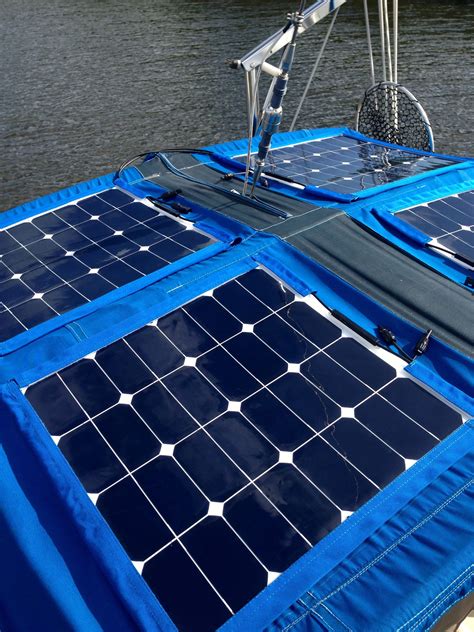 solar panels for boat canvas